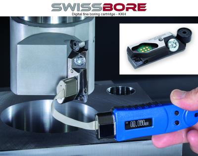 SwissBore Cartridge Module Solution Makes All Fine Boring Operations Digital Ready