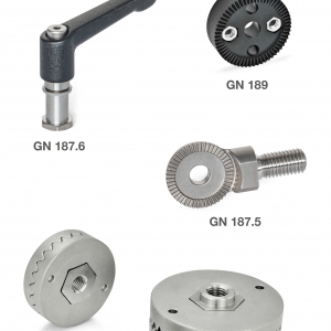 Serrated Locking Plates, Thrust Springs and Guide Housings Form Basis for Locking Joints