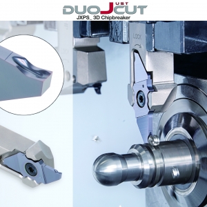 DuoJust-Cut’s JXPS Insert Boosts Productivity in Parting Operations