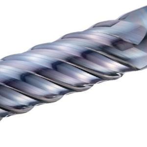 End Mill With DUROREY Coating for High Hardness and Chipping Resistance