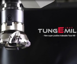 Tungaloy's TungEight-Mill face milling cutter