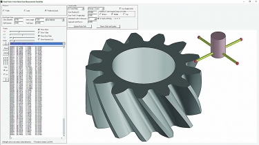 Dontyne Systems’ Gear Production Suite is advertised as a complete gear manufacturing solution, including design, machining and measurement. Image courtesy of Dontyne Systems.