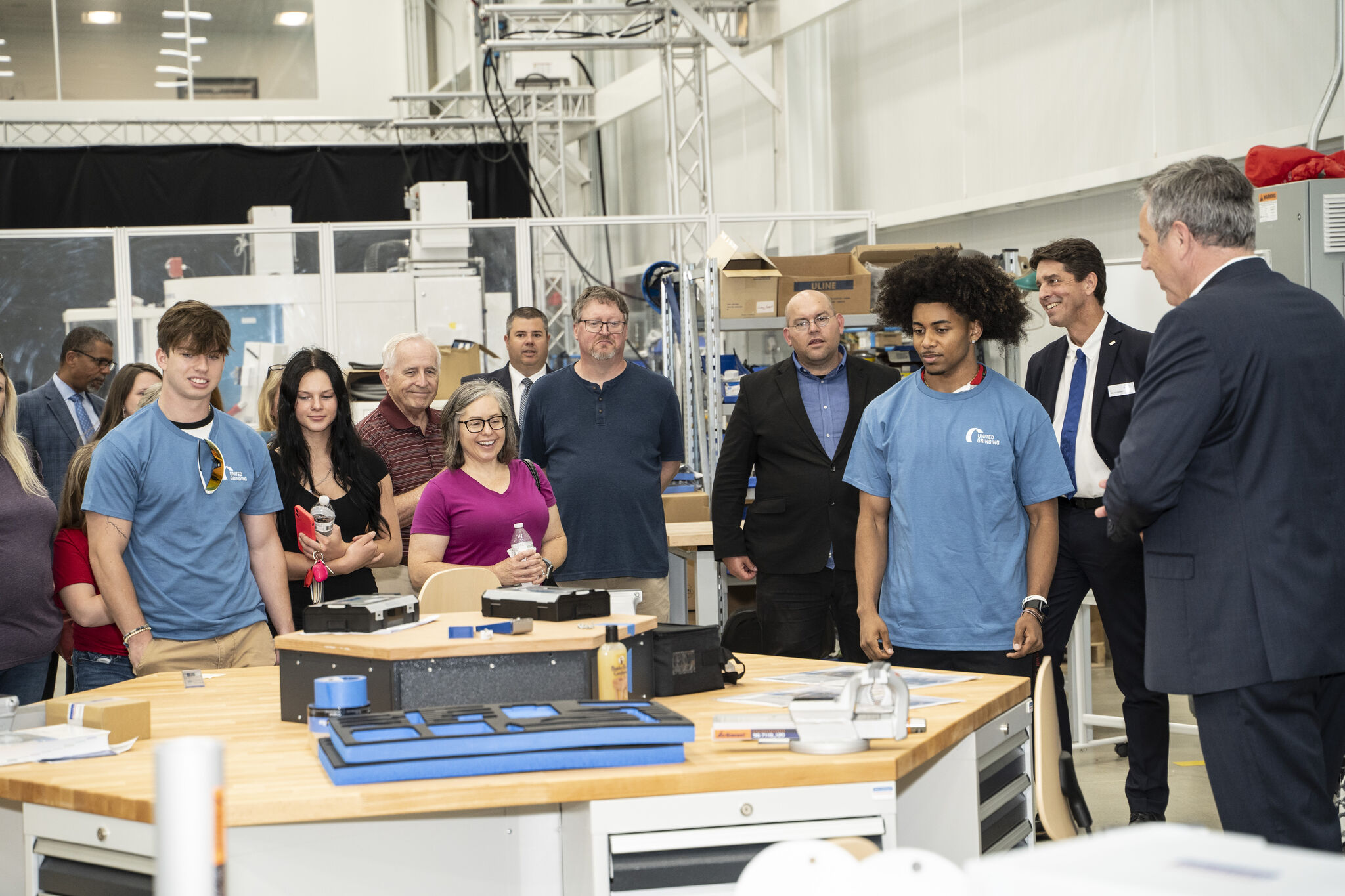 Four individuals have joined United Grinding North America's 4-year Apprenticeship Program.