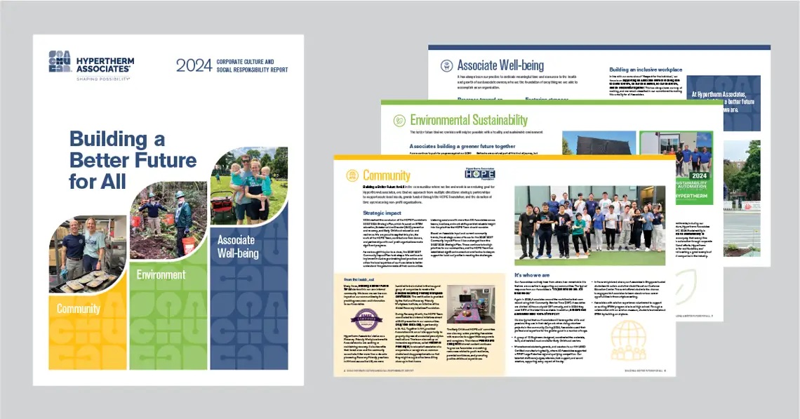 Hypertherm releases 2024 Corporate Culture and Social Responsibility Report