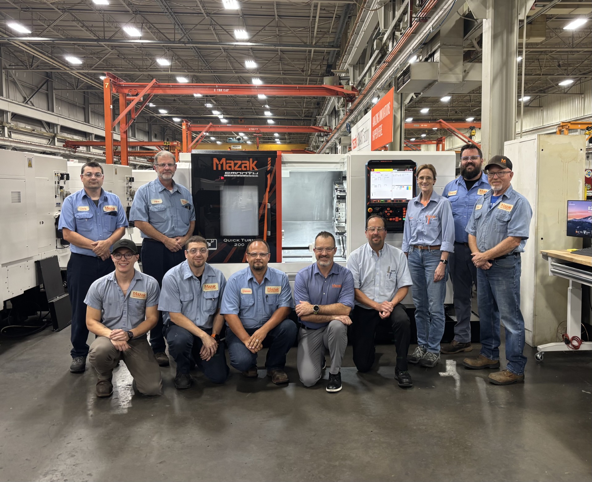 Mazak achieves production milestone