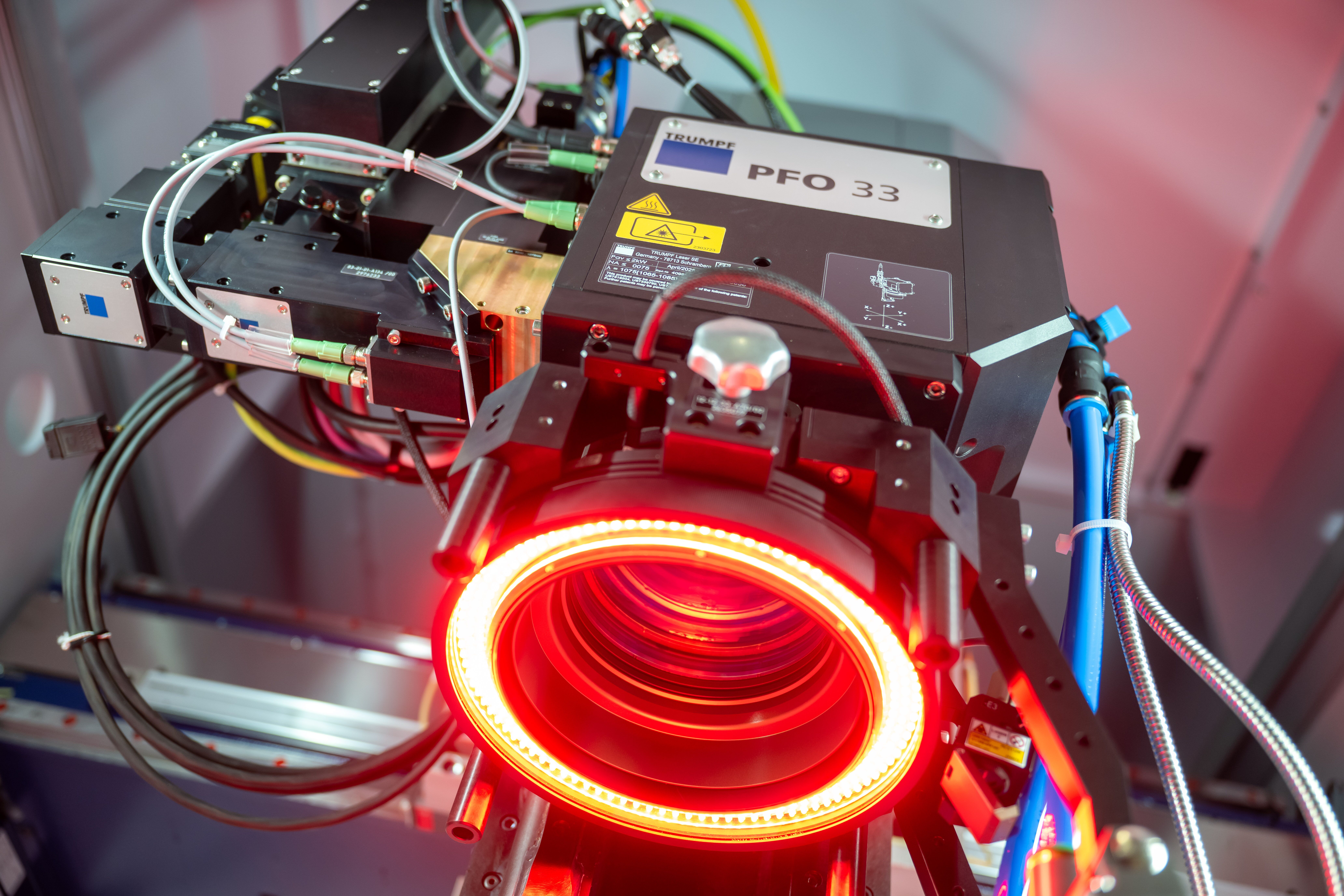 Laser-based surface processing with TRUMPF’s TruMicro Series 7000 pulsed laser and programmable focusing optics