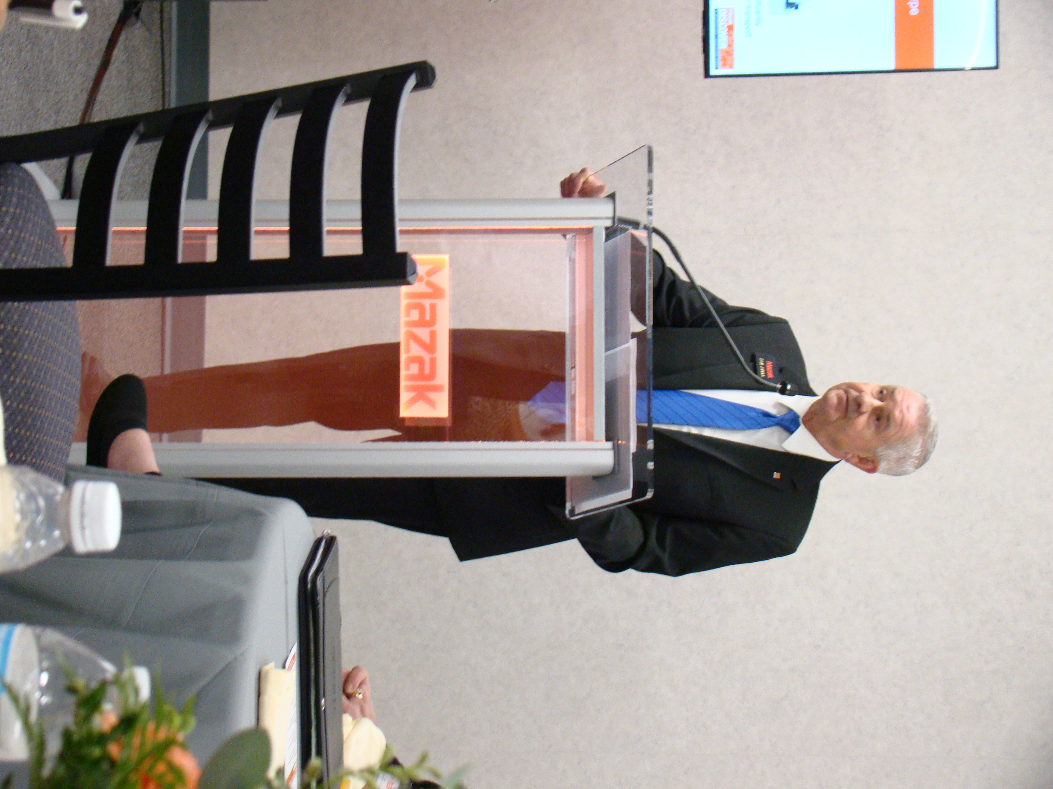 Dan Janka, president of Mazak Corp.