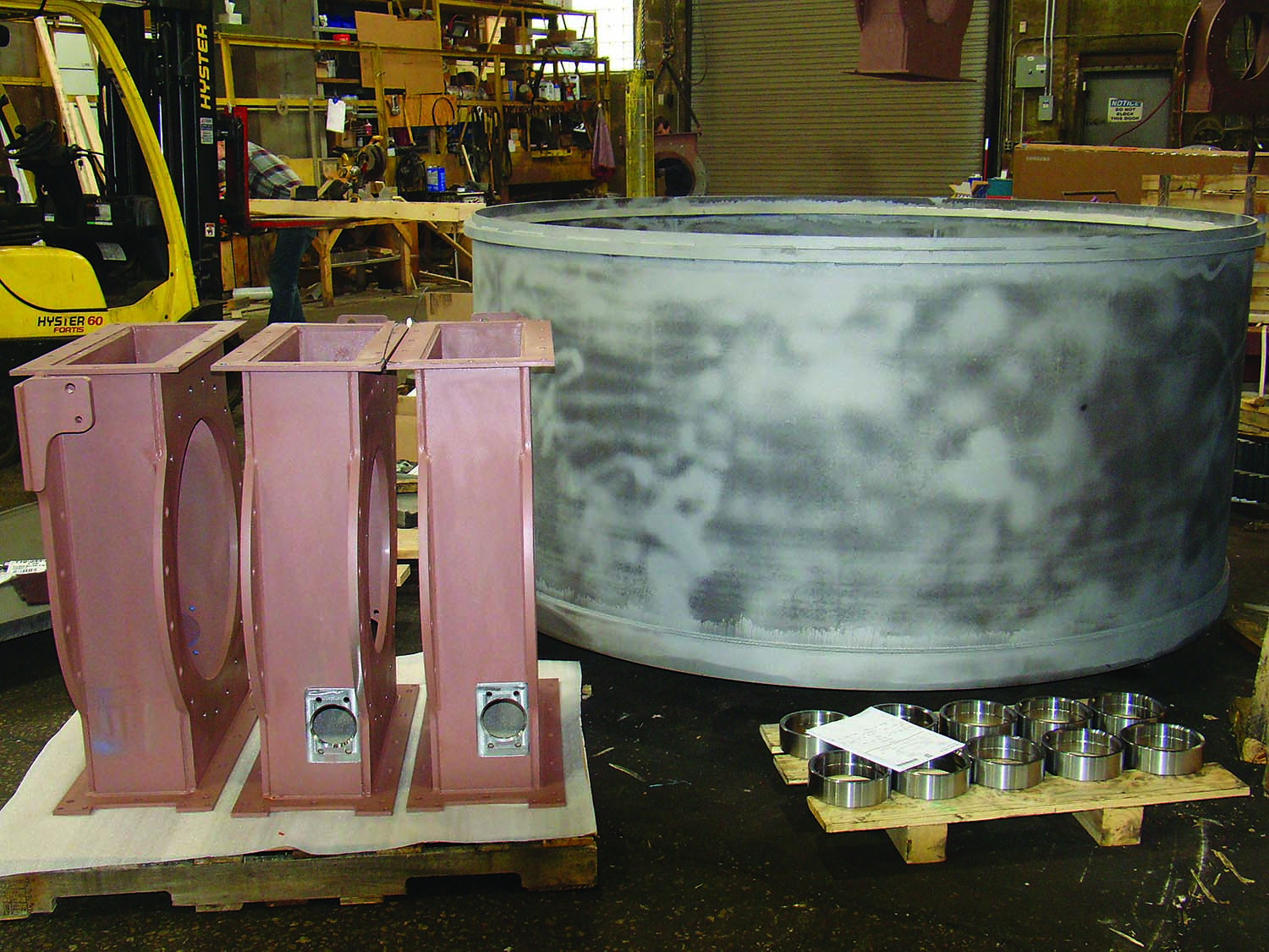 Technox Machine & Manufacturing produces a variety of large and not-so-large parts.