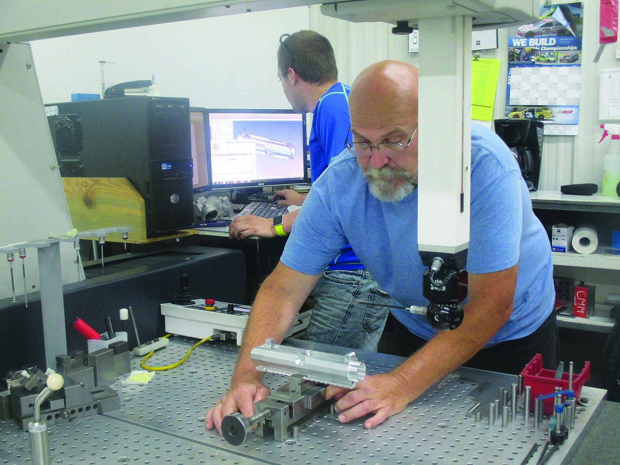 Alexandria Pro-Fab Alexandria Pro-Fab operates CNC turning and milling machines, along with robots, lathes, grinders, saws and a wire electrical discharge machine, and performs small assembly and open setups.