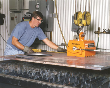 Permanent lift magnet.