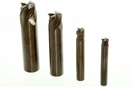 Xsytin-360 solid-ceramic endmills feature internally grown reinforcing for greater strength.
