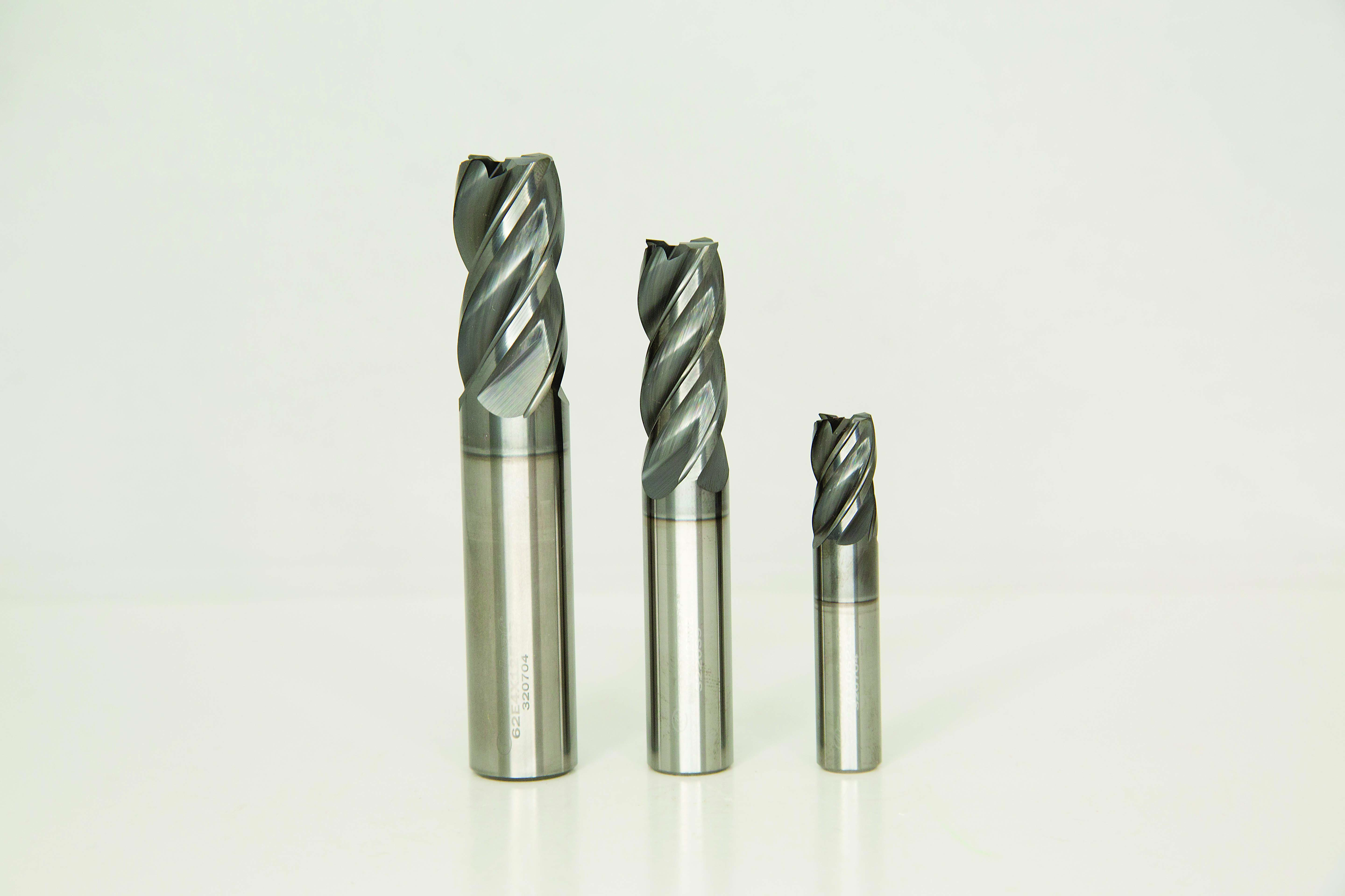 Greenleaf’s 360 four-flute carbide endmills are designed for applications requiring heavy material removal rates.