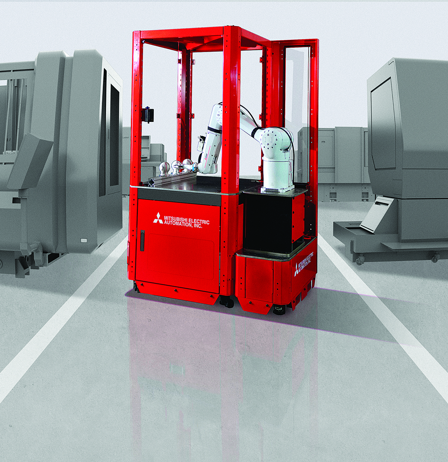 The LoadMate Plus cell is designed to make it easier for shops lacking automation experience to incorporate robotic part loading and unloading into their operations.