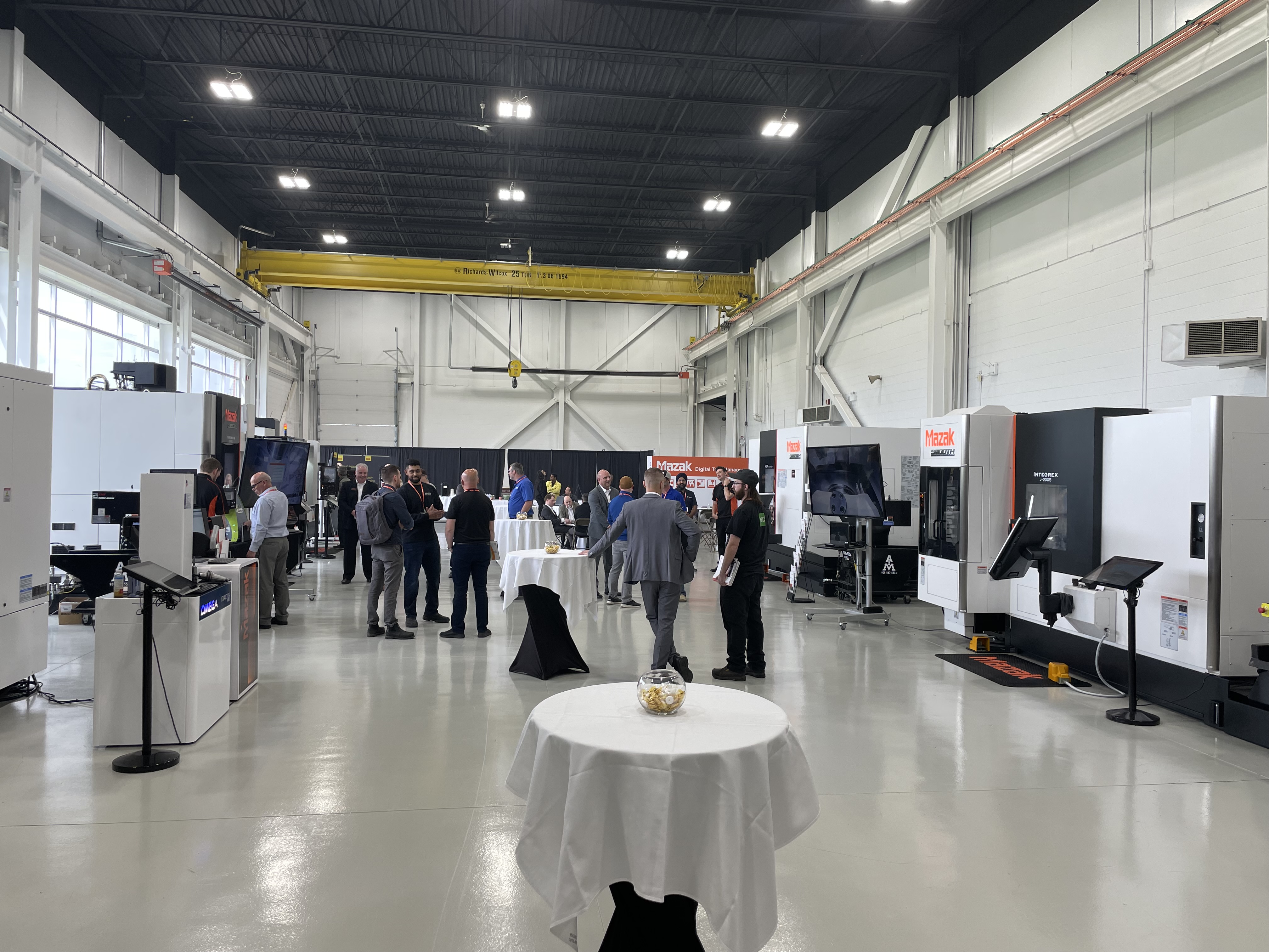 Mazak open house in Cambridge