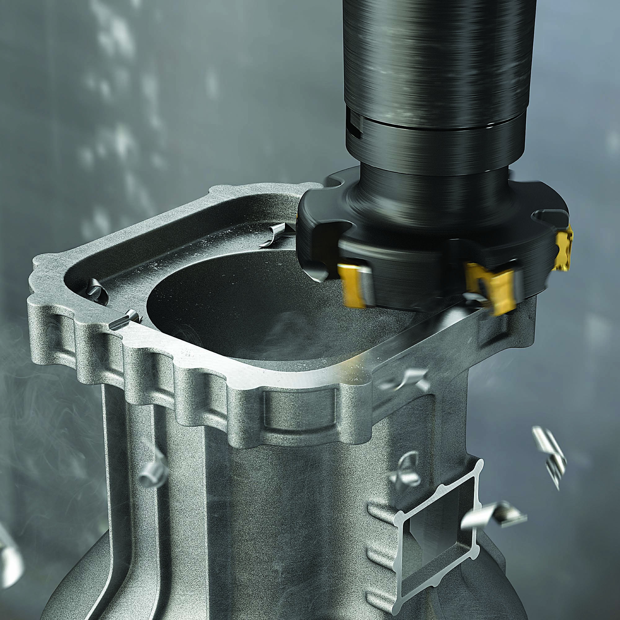 Shoulder milling is a basic yet versatile milling application recommended for producing a variety of components.