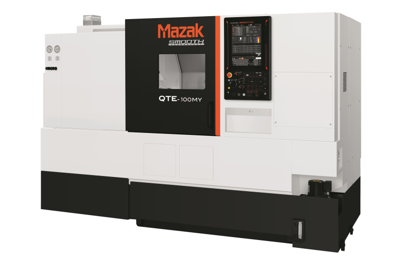 The QTE-100 MY CNC turning center