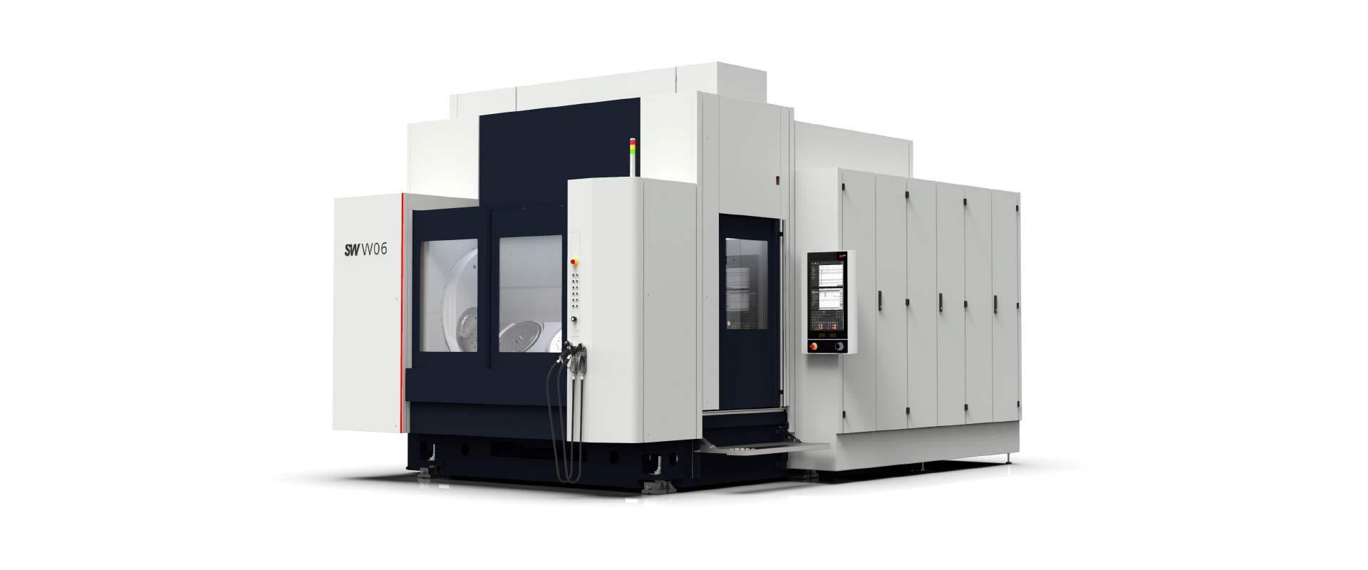 SW twin-spindle horizontal machining center