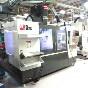 A used Haas VF-3SS CNC vertical machining center for sale at Resell CNC