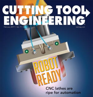 The February issue will include a focus on automation. Cover design by Gina Stehl
