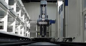 The pallet handling system PHS 1500 Allround.