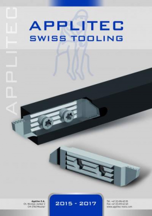 FLP Tooling's Applitec brand has launched its 2015-2017 product catalog with three new product lines added.
