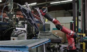 Sawyer robot handles ergonomically challenging tasks at Harrison Manufacturing Sawyer robot handles ergonomically challenging tasks at Harrison Manufacturing