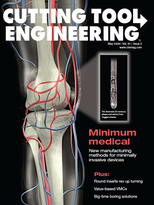 May 2009 issue of Cutting Tool Engineering magazine