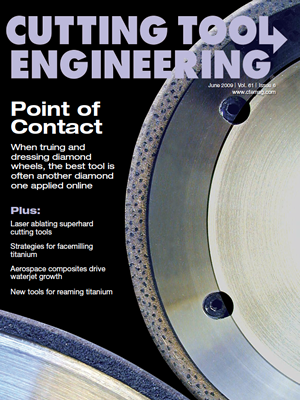 June 2009 issue of Cutting Tool Engineering magazine
