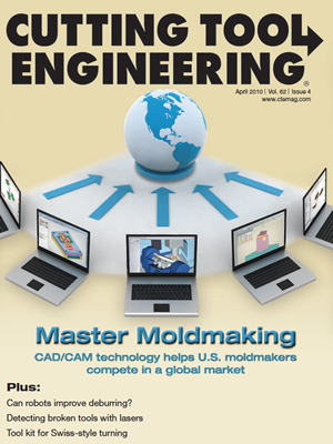April 2010 issue of Cutting Tool Engineering magazine