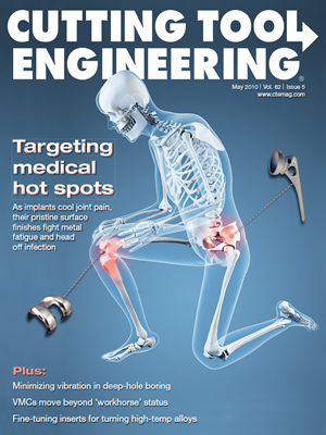 May 2010 issue of Cutting Tool Engineering magazine