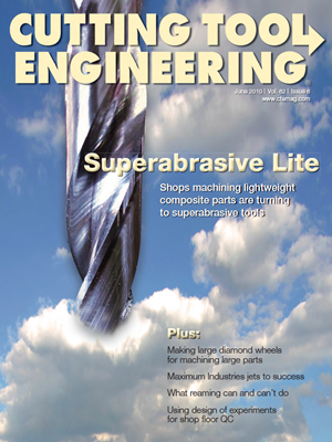 June 2010 issue of Cutting Tool Engineering magazine