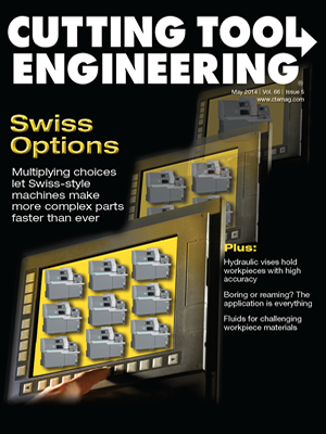 May 2014 issue of Cutting Tool Engineering magazine