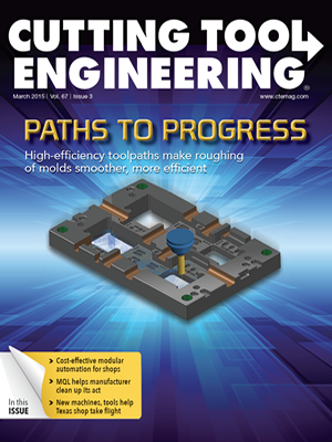 March 2015 issue of Cutting Tool Engineering magazine