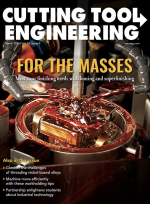 March 2024 cover of Cutting Tool Engineering magazine