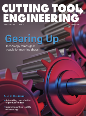 June 2019 cover Cutting Tool Engineering