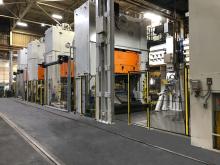 Spartanburg Steel five-press tandem line