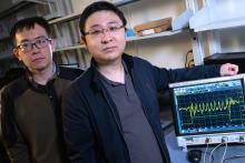 Rice University graduate student Yan He (left), and Kaiyuan Yang, assistant professor of electrical and computer engineering Rice University boosts 'internet of things' security — again