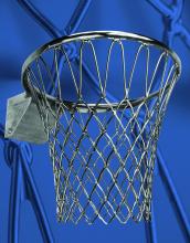 5-axis machining of a basketball net