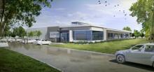 Artist's rendering of Control Gaging's new headquarters.