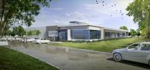Artist's rendering of Control Gaging's new headquarters. Artist's rendering of Control Gaging's new headquarters.