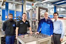 Photo courtesy of EMAG Induction heating system scores points in motor production