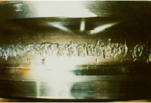 Photo courtesy of Emerson Bearing Boston Bearing failure analysis