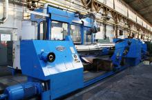 Photo courtesy of Heinrich Georg GmbH Maschinenfabrik Linking two roll lathes doubles capacity without increasing personnel costs