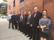 MITGI's leadership team, from left to right: Jesse Korson, John Korson, Nate Bode, Ryan Zimmerman, Bruce Kasal, Jeff Streich, Ted Doring, Eric Lipke, Andrea Waller-Plath. Not pictured: Sheila Murphy, Jennie Nelson. MITGI's leadership team, from left to right: Jesse Korson, John Korson, Nate Bode, Ryan Zimmerman, Bruce Kasal, Jeff Streich, Ted Doring, Eric Lipke, Andrea Waller-Plath. Not pictured: Sheila Murphy, Jennie Nelson.