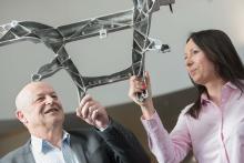 Photo courtesy of Birmingham City University Students thrust magnesium back in to the spotlight