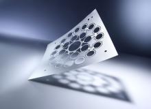 Photochemical etching produces intricate parts with low tolerances. Photochemical etching produces intricate parts with low tolerances.