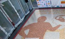 The Guinness World Record for the "World's Largest Coin Mosaic" was broken during the International Manufacturing Technology Show (IMTS) in Chicago. The Guinness World Record for the "World's Largest Coin Mosaic" was broken during the International Manufacturing Technology Show (IMTS) in Chicago.