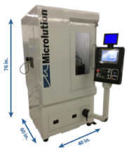 Microlution Inc., Chicago, recently introduced its MR-4 Precision Micro Lathe turning platform that reportedly offers positional accuracy of +/-0.00004" (1µm), maximum acceleration better than 2g, spindle speeds up to 15,000 rpm, tooling speeds up to 30,000 rpm and torque up to 6 Nm (S1). Microlution Inc., Chicago, recently introduced its MR-4 Precision Micro Lathe turning platform that reportedly offers positional accuracy of +/-0.00004" (1µm), maximum acceleration better than 2g, spindle speeds up to 15,000 rpm, tooling speeds up to 30,000 rpm and torque up to 6 Nm (S1)