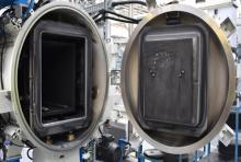 Sandvik's sintering process. Sandvik's sintering process.