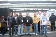 Seco customers and employees enjoy Indy 500 Practice Day with Andretti Autosport.